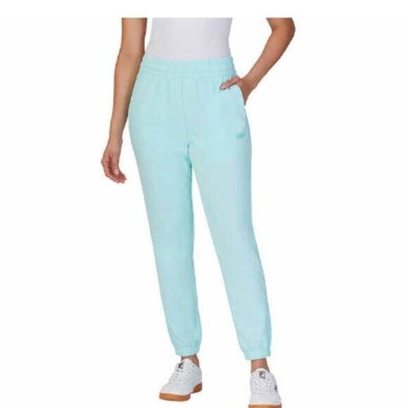 *Fila Ladies' French Terry Jogger Teal Impression - Small - Picture 1 of 3